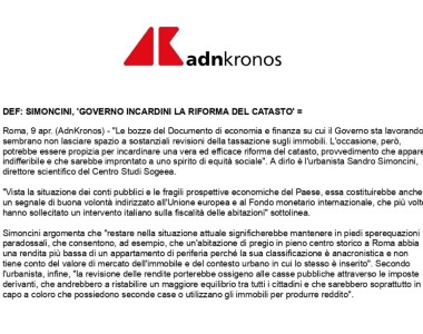 09.04 AdnKronos